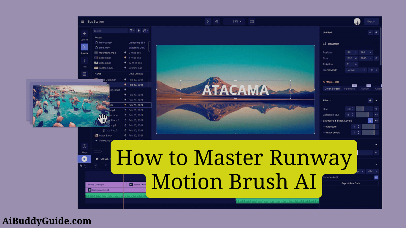 Runway Motion Brush AI