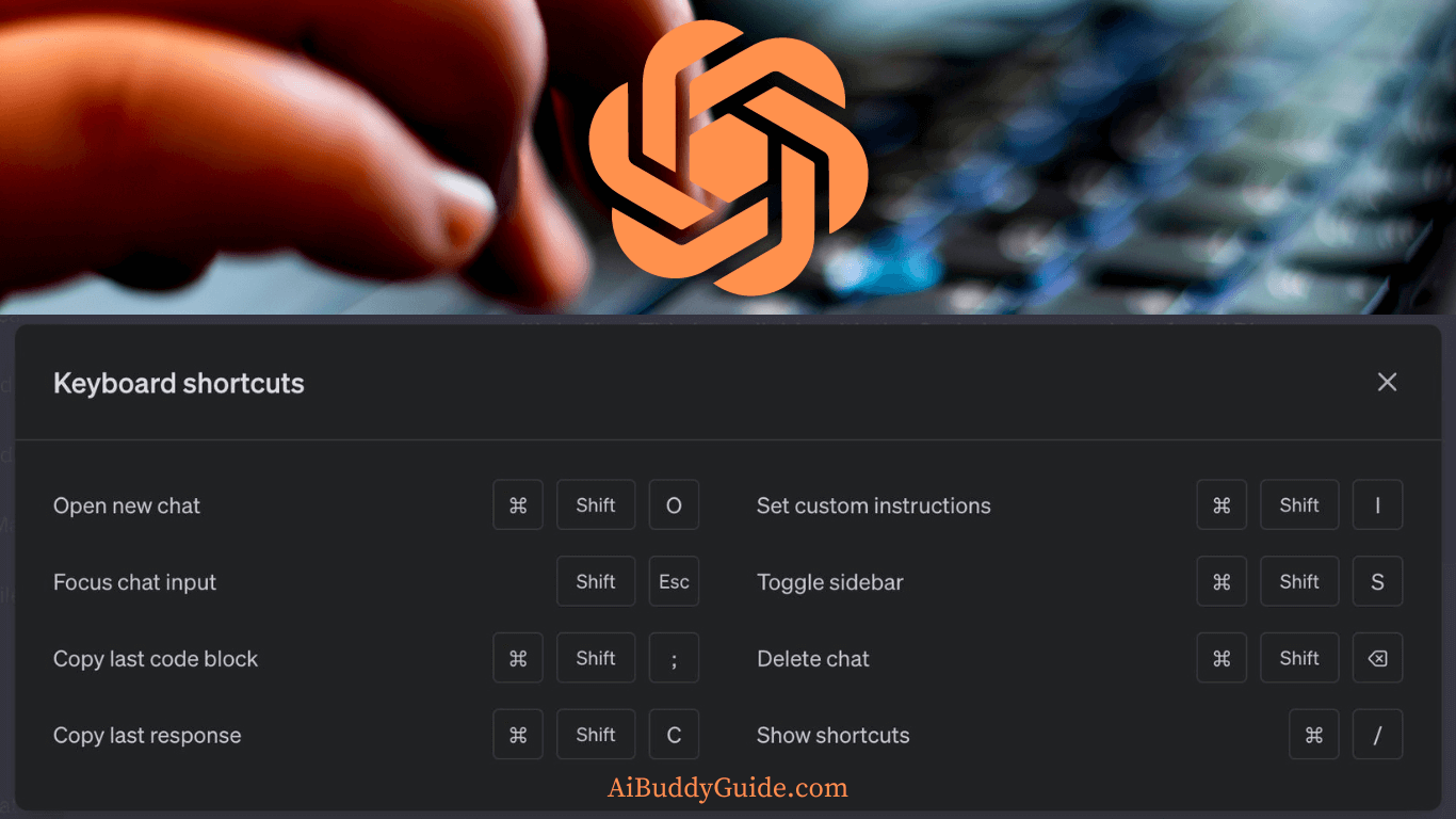 ChatGPT Keyboard Shortcuts