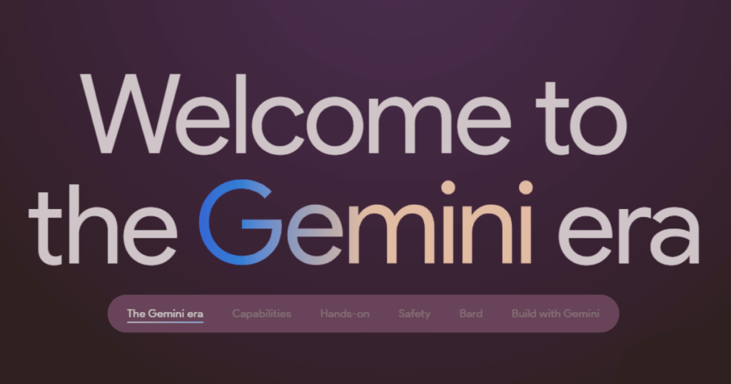 Google Gemini AI